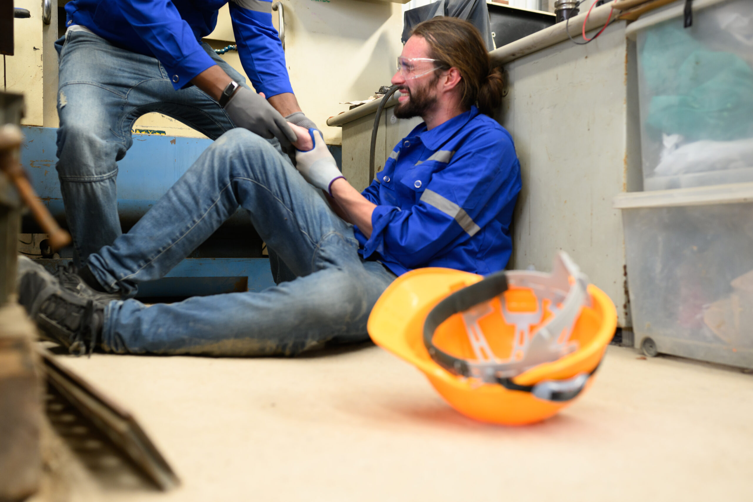 Worker injured